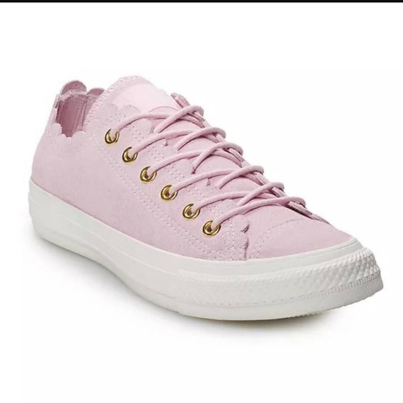 Converse Shoes - Converse Chuck Taylor All Star Frilly Thrills / Pink Foam / Gold Egret / Size 7
